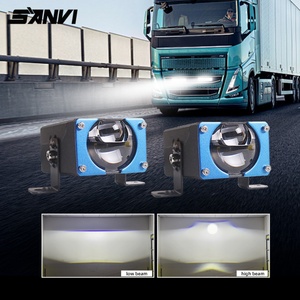 Sanvi - Phare de calandre en aluminium de 1,5 pouce, 12V 5500K LED, étanche, faisceau puissant, remplacement universel - Product Image 1