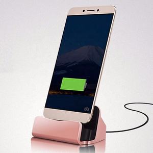 Pengisi Daya Desktop Fast Charge Sync Cradle untuk Samsung Galaxy S10 Xiaomi USB Type <span class=keywords><strong>C</strong></span> Dock Station Charging Holder <span class=keywords><strong>Base</strong></span> - Product Image 2