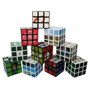 Logo personalizzato UV 3x3 cubo magico 3x3x3 premium qualità ps advertising foto educativo 3d abs <span class=keywords><strong>3</strong></span> strati puzzle giocattolo - Product Image 6