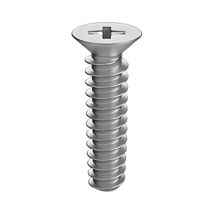 Tornillos autorroscantes de cabeza plana avellanada WN1413 para plástico, carbono, azul, blanco, zinc, SS304, K2, K2.2, K2.5, K3, K3.5, K4 - Product Image 3