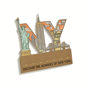 Marque-page métallique personnalisé translucide avec la silhouette de la Statue de la Liberté de <span class=keywords><strong>New</strong></span> <span class=keywords><strong>York</strong></span>, souvenir touristique, logo gravé pour cadeau de <span class=keywords><strong>voyage</strong></span>, vente en gros - Product Image 4