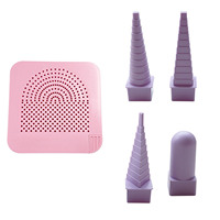 Outil de quilling en papier, fil à dessiner, plateau de quilling, boîte de rangement pour épingles, grille pour la création de bandes de papier, outil de bijouterie DIY