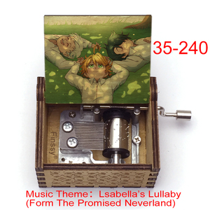 Boîte à musique thème de l'animé The promise neverland, chanson personnalisée, cadeau pour les Fans de friends et d'enfants 35, Offre Spéciale - Product Image 5