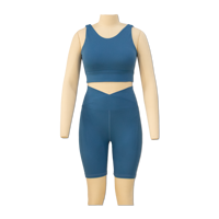 Ensemble de vêtements de sport décontractés personnalisés en usine ensembles de fitness respirants pour femmes