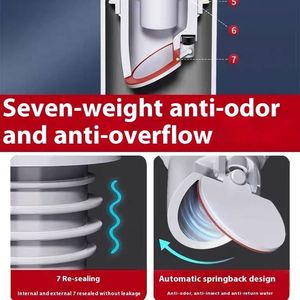 Washing Machine Hose Sealer Sealing <b>Cover</b> Drain <b>Plug</b> for Sewer Pipe Floor Drain Backflow Preventer Washer Drain Pipe Seal - Product Image 5