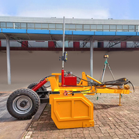Niveleur laser agricole, système de contrôle laser, nivellement des terres agricoles, irrigation de précision, niveleur monté sur tracteur