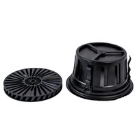 Diffuseur de déplacement d'air rond en ABS pour conduits de climatisation CVC