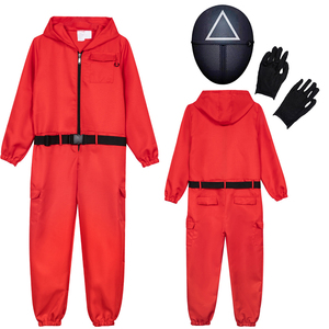 2025 Phổ Biến Movie Trò Chơi Tracksuit Cosplay Lễ Hội Trang Phục Jumpsuit Làm Việc Quần Áo Đặt In Cho Sân Khấu Mặc - Product Image 1