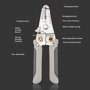 Stainless steel multifunctional electrician <b>wire</b> <b>stripper</b> <b>wire</b> <b>stripper</b> <b>wire</b> <b>stripper</b> <b>wire</b> <b>stripper</b> <b>wire</b> <b>stripper</b> <b>wire</b> <b>stripper</b> - Product Image 4