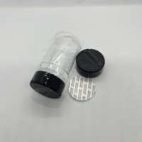 Wadah Plastik Penyimpanan Kecil 60 ml dari Cina untuk Herbal & Rempah & Lada, Botol Bumbu 2 Oz