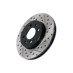 Made in China Auto brake disc cheap and fine Factory Wholesale drilled and slotted front disc brake rotor for car