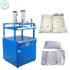 Pillow cushion vacuum compressed compression packing machine pillow quilt core press pack compress packaging machine