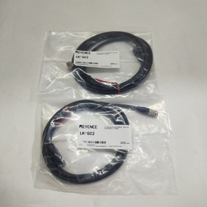 Câble de capteur laser LK-GC2/GC5/GC10, transmission stable des données et de l'alimentation, IP67, PVC, pour systèmes de mesure laser ponctuel - Product Image 1