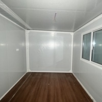 Bâtiment préfabriqué moderne et standard de luxe Conteneurs de 2 chambres à coucher habitables en conteneurs d'expédition extensibles de 20 pieds