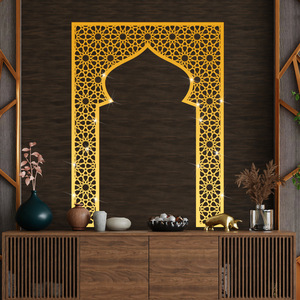 สติ๊กเกอร์ติดผนังรูปทรงเรขาคณิตแบบอะคริลิค ลายดาวเซลชุก สำหรับตกแต่งบ้านช่วงรอมฎอน ปี 2026 หลายขนาด - Product Image 4