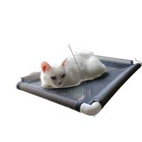 Cama para Perro con Ventosa, Clásica, de Nailon, Extraíble, Lavable, para Todas las Estaciones, con Gancho Seguro para Colgar en el Balcón, para Mascotas Pequeñas