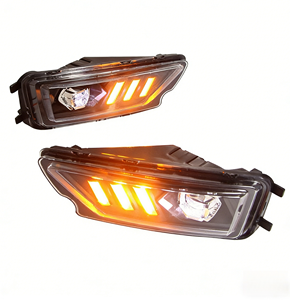 Nueva Luz Diurna DRL <span class=keywords><strong>Antiniebla</strong></span> de 12V para Volkswagen <span class=keywords><strong>Amarok</strong></span> 2016-2020 con Señal de Giro Secuencial, Enchufe para Parachoques Delantero, Plug and Play - Product Image 1
