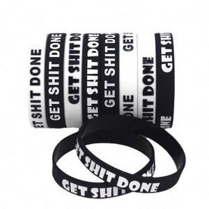 Pulseras de Silicona Promocionales Personalizadas con Logotipo, Inspiradas para Adultos, con Grabado en Relieve y Relleno de Tinta - Product Image 5