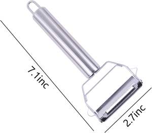 Éplucheur à légumes multifonctionnel 3 en 1 en acier inoxydable, éplucheur à pommes de terre - Product Image 3
