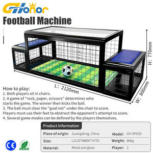 Machine de jeu d'arcade de football de table, mini machine de jeu de football à récompenses - Product Image 6