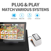 Lector de Códigos de Barras y QR para Pagos Móviles, PDA Android de Escritorio 2D, Escáner de Códigos de Barras con Cable para Etiquetas de Precio, Modelo GT-790