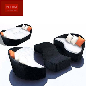 <span class=keywords><strong>Tumbona</strong></span> de Ratán de <span class=keywords><strong>Resina</strong></span> para Jardín, Muebles de Exterior, <span class=keywords><strong>Tumbona</strong></span> de Playa - Product Image 2