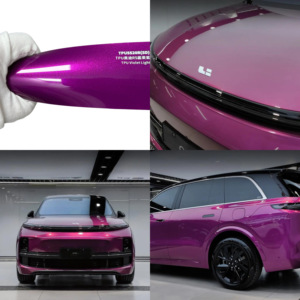 Pellicola Protettiva per Auto 3M Anti-Graffio in TPU <span class=keywords><strong>Viola</strong></span> Chiaro Autoriparante, Pellicola in Vinile per Cambio Colore PPF, Rotolo di Pellicola Protettiva per Vernice Auto - Product Image 1