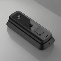 Sonnette intelligente à piles internationales 1080P en alliage de zinc avec contrôle par application Tuya et prise en charge du stockage dans le cloud