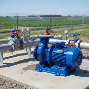 Pompa Centrifuga Elettrica Orizzontale ad Alta Pressione con Flusso da 10-100 <span class=keywords><strong>L</strong></span>/Min e Motore da 7,5 HP - Product Image 1