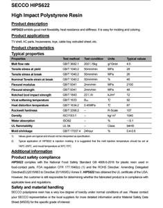 Résine HIPS transparente pour moulage par injection 622P, granulés secs, fournisseurs de matériaux plastiques HIPS - Product Image 5