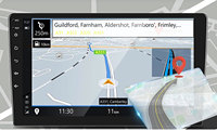 Sistema Multimedia de Radio para coche Android de 9 pulgadas y 10 pulgadas Mp3 4 5 LCD 2.5D pantalla táctil REPRODUCTOR DE DVD para coche con navegación Gps Audio Carplay