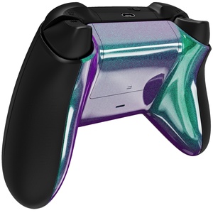 Coque arrière personnalisée vert caméléon violet, remplacement de la coque de la batterie et de la coque inférieure pour manette Xbox Series X S - Product Image 4