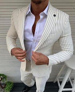 Completo da Uomo per Cerimonia, Smoking Slim Fit, Abito da Sposo Personalizzato (Giacca + Pantaloni) - Product Image 2