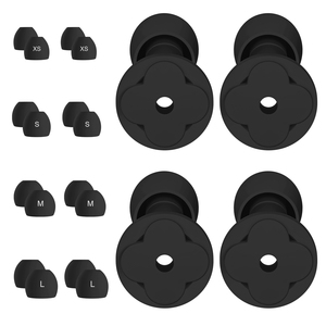 จุกอุดหูขนาด 4 ไซส์ 23dB ป้องกันเสียงรบกวน สำหรับนอนหลับ ลดเสียงรบกวน ซิลิโคน จุกอุดหูสำหรับว่ายน้ำ - Product Image 2