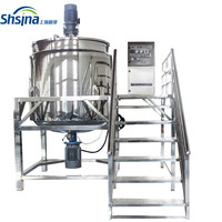 Top vente automatique émulsifiant savon liquide réacteur à double enveloppe faisant homogénéisateur malaxeur