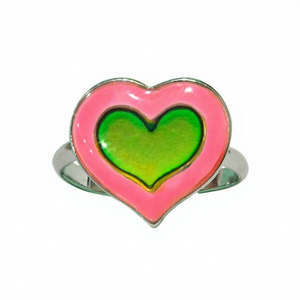 Anillos de Moda para Niños, Lindos, de Aleación, Ajustables, que Brillan en la Oscuridad y Cambian de Color - Product Image 1