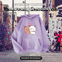 Sudaderas con Capucha Tejidas a Medida para Hombre, Diseño Sólido con Botones, Ropa Urbana Transpirable, Sudaderas de Anime para la Temporada de Invierno