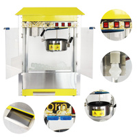 Fabrieksgroothandel Professionele Commerciële Popcornmachine Hoge Productiviteit Elektrische RVS Paddenstoel Popcornmachine