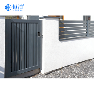 Porte de sécurité motorisée électrique à double battant en acier inoxydable pour entrée principale avec dimensions personnalisées pour la cour de la villa - Product Image 5