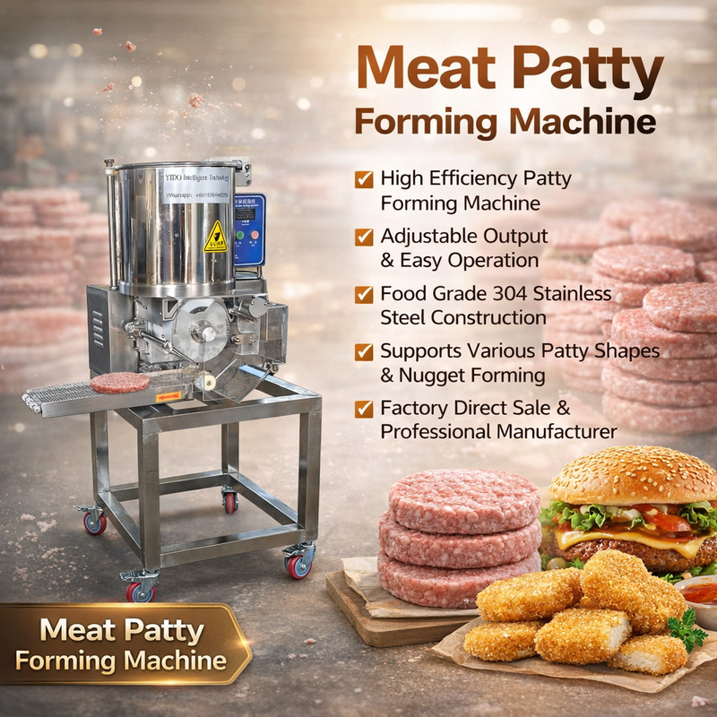 Electric Fish Shrimp Patty Molding Machine