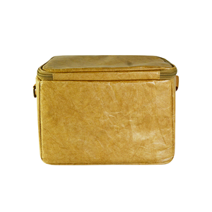 Bolsa térmica personalizada con logotipo, al por mayor, impermeable, de papel kraft, moderna y elegante, de Tyvek, aislada, OEM, para el almuerzo. - Product Image 2