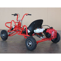 Karting original breveté, 3 CV, quatre roues sur suspension, kart de pelouse 2 temps, buggy de location pour parc