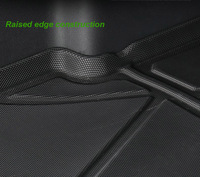 Tapis de voiture 3D TPE imperméables et antidérapants, tapis de coffre arrière pour Renault Megane 3 2019, tapis de coffre intérieur