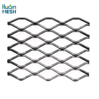 Grille de voiture en métal expansé en forme de losange, grillage perforé soudé de calibre lourd