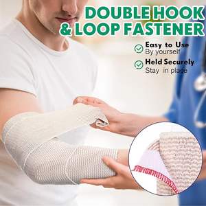 ضمادة مرنة قوية قابلة للتعديل معتمدة للاستخدام الرياضي والطبي مع إغلاق بالفيلكرو - Product Image 5