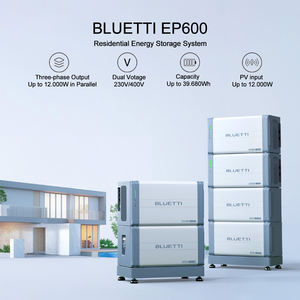 Station d'énergie solaire <span class=keywords><strong>Bluetti</strong></span> EP600&B500 <span class=keywords><strong>Lifepo4</strong></span> 6kw 10kw au lithium montée sur rack, système de stockage de batterie domestique - Product Image 1