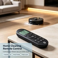 Télécommande 13 touches pour robot aspirateur, coque en plastique ABS, OEM ODM, fourniture d'usine personnalisée