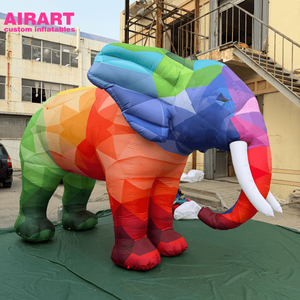 ช้างยักษ์เป่าลมสำหรับขบวนพาเหรดในเมืองและงานเทศกาลข้างถนน - Product Image 4