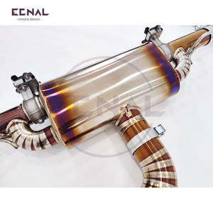 Système d'échappement performant à soupapes électriques en alliage de titane léger Ecnal pour Audi <span class=keywords><strong>RSQ3</strong></span> 2.5T <span class=keywords><strong>2020</strong></span>+ - Son agressif amélioré - Product Image 5