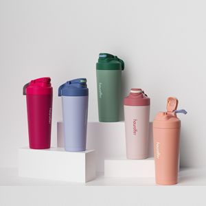 Stainless Steel Insulated Tumbler Set With Sliding Lid For Coffee And Shaker Cup Gift Combo 2026 New Design - Product Image 4